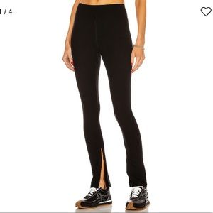 YEAR OF OURS ribbed 9 To 5 Slit Pant